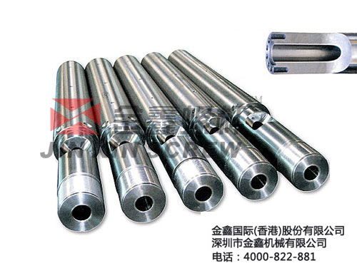 注塑机螺杆头和过胶圈的设计---金鑫螺杆
